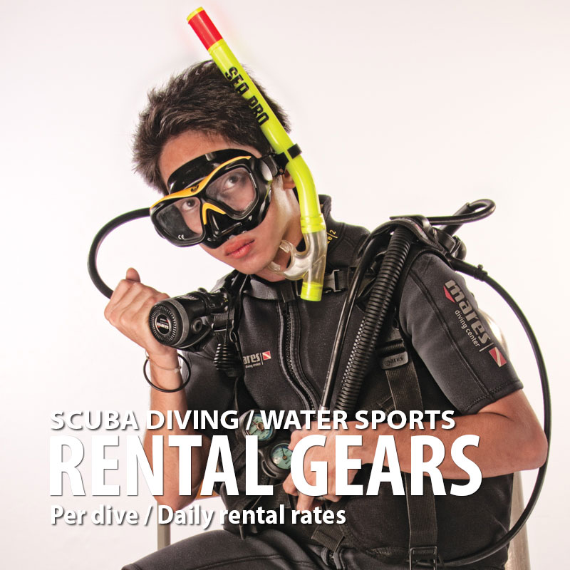 Scuba gear rental